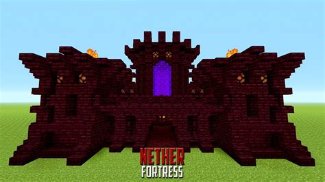 EPIC! Minecraft Nether Fortress / Castle / Portal - YouTube