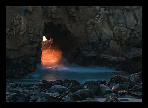 Pfeiffer Beach Keyhole Rock - A Look At The Varying Moods Found Here