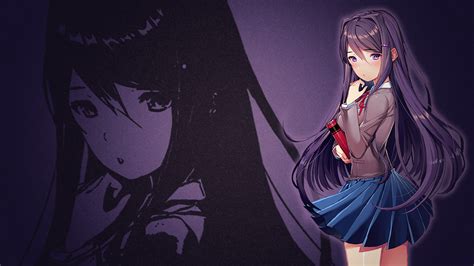 Wallpaper : Doki Doki Literature Club, anime girls, visual novel, Yuri ...