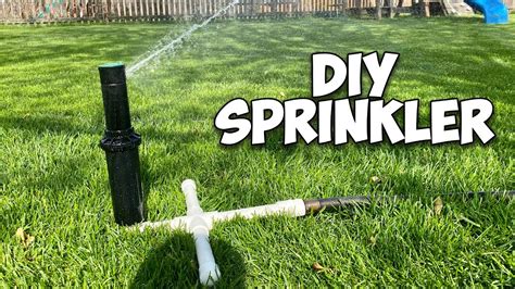 How To Make A Simple Sprinkler System