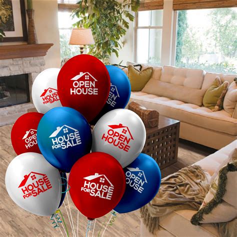 House for Sale Balloons Open House Balloons for Real Estate | Etsy