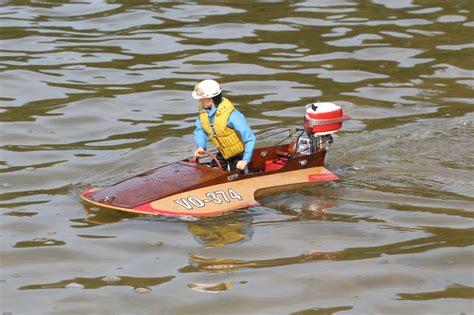 152vo Competition Irenensee Germany 2015, vintage Outboard Racing, build by Martin Lüdecke ...