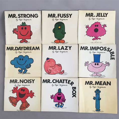 mr men books complete set