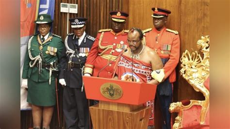 Eswatini MPs restricted from criticizing Mswati’s State of the Nation Address(SONA),present ...