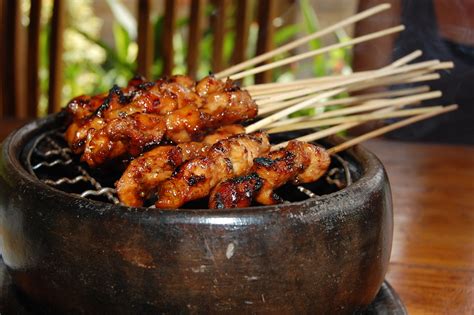 Chicken Satay - Bali, Indonesia | Our final vacation of our … | Flickr