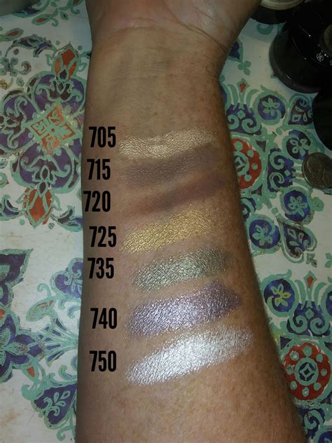 Revlon Eyeshadow Swatches