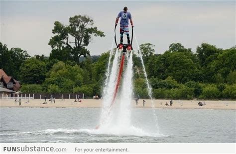 Awesome Water Jet Powered Jetpack - FunSubstance | Water jet, Water, Hydro