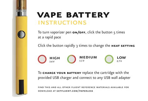 Vape Battery Instructions_Paperless – Fluent