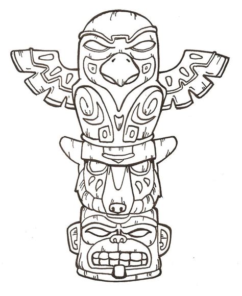 Totem Pole 2 by flashfek4 on DeviantArt