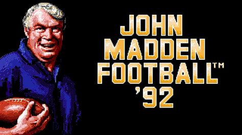 Title Theme - John Madden Football '92 - YouTube