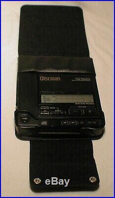 Sony Discman D-555 CD Player with Remote Power Supply Battery Optical ...