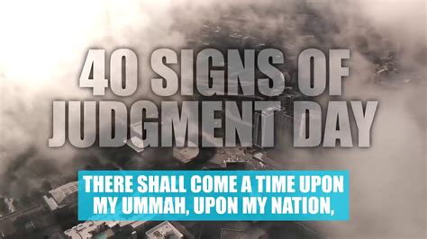 Signs Of The Judgement Day. Happening Now! Warning - YouTube