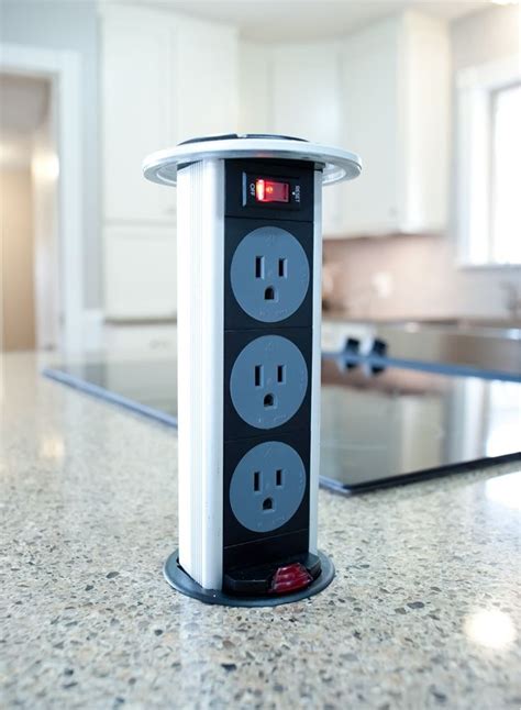 8 Pics Pop Up Electrical Outlets For Kitchen Islands And Review - Alqu Blog