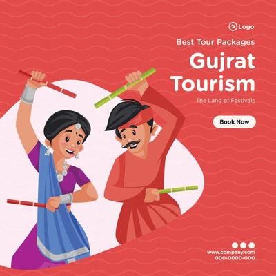 Gujarat Tourism Vector Art, Icons, and Graphics for Free Download