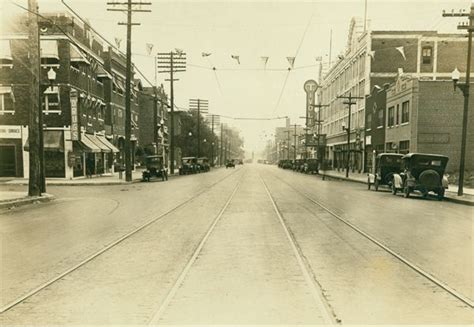 Delmar Loop Photograph Collection, Delmar Boulevard, 1925. Check out the Tivoli sign near the ...