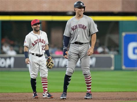 Aaron Judge seems genuinely happy for AL MVP Jose Altuve - Yahoo Sports