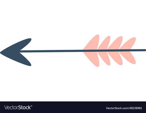 Indian decorative arrow Royalty Free Vector Image