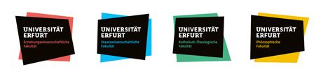 Universität Erfurt erhält neues Corporate Design