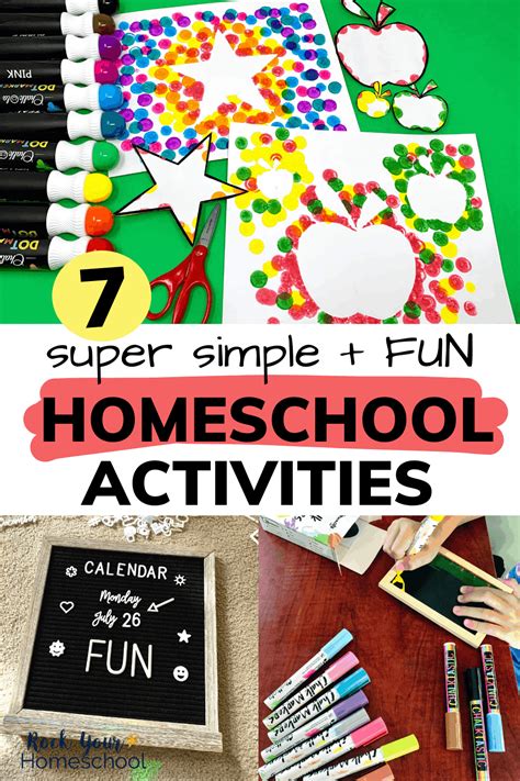 7 Fun Homeschool Activities with These Super Cool Art Supplies