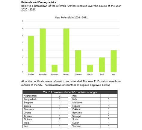 Referrals and Demographics - Redbridge AP