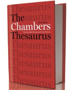 The Digital Teacher: Languages learning : 5th Chambers Thesaurus 2015