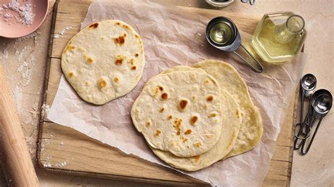 Easy tortilla wraps recipe | Recipe | Easy bread recipes, Food, Bbc food