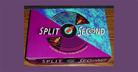 Split Second | Board Game | BoardGameGeek