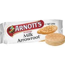 Arnott's Milk Arrowroot Plain Biscuits 250g | Woolworths