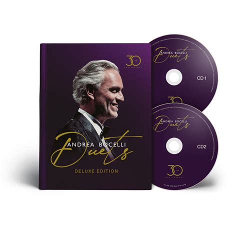 Andrea Bocelli - Duets – 30th Anniversary - CD (Edición Hardbook 2CD) – Universal Music Online