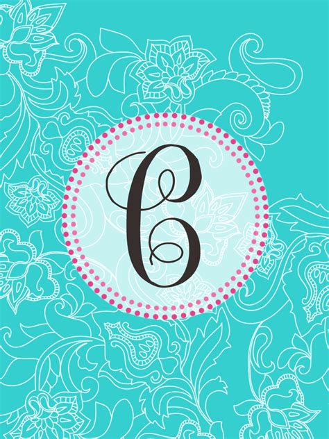 Letter C Monogram Wallpaper - WallpaperSafari