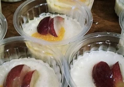 Resep Puding susu buah oleh Debby Sulistyaningtyas - Cookpad