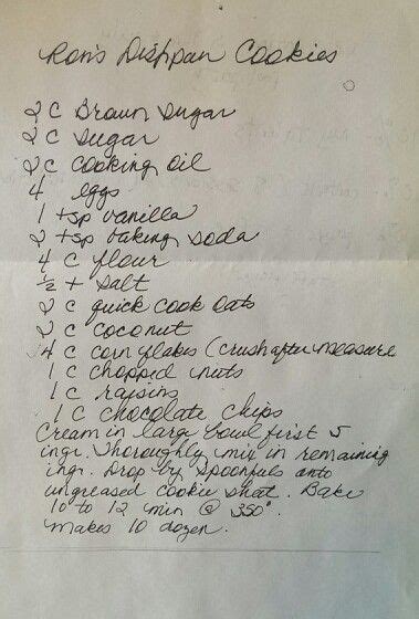 17 Best images about Vintage Recipes, Handwritten Recipes on Pinterest ...