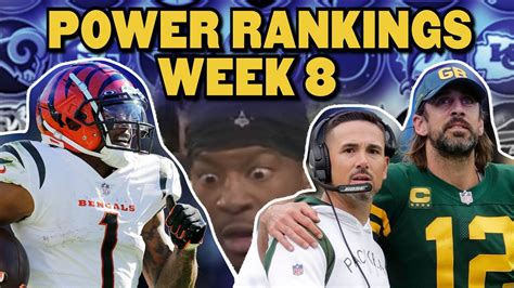 NFL Week 8 Power Rankings - YouTube