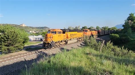 BNSF SD70MACe 9717 LEADS A NB EMPTY XCLX COAL TRAIN! RARE! 6/21/23 - YouTube