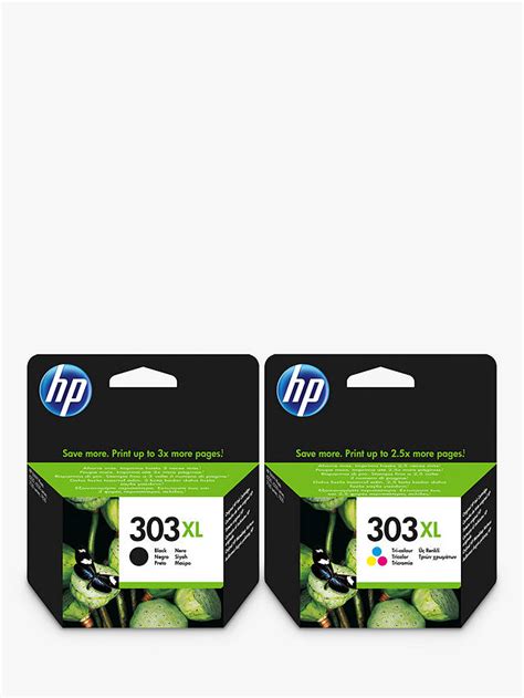 HP 303 XL Ink Cartridge Black & Tri-Colour Multipack, Pack Of 2