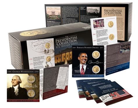 Complete Presidential Dollar Collection - Washington through Trump - 45 Collections plus ...