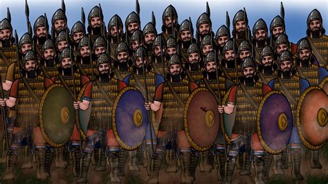 Assyrian soldiers, i drew : r/Assyria