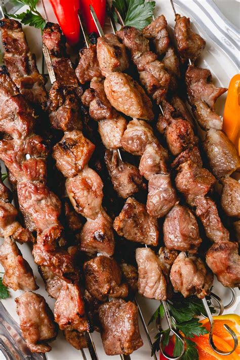 Shashlik - Grilled Pork Kebabs ~Sweet & Savory