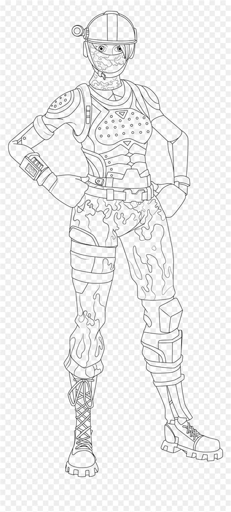 Fortnite Renegade Raider Coloring Pages - Krissys Quilting