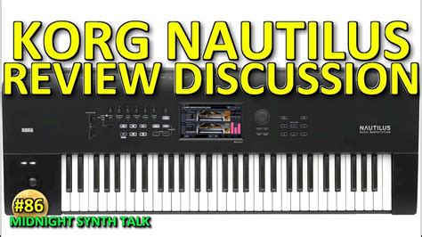 Korg Nautilus Review Discussion - YouTube