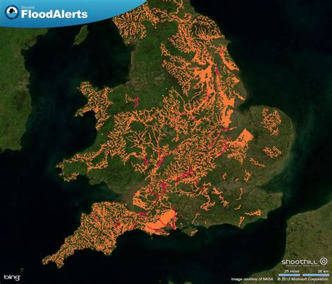 UK flooding: Maps show extent of heavy rain and flooding to come