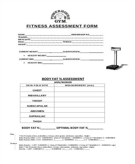 FREE 33+ Sample Free Assessment Forms in MS Word | PDF | Excel