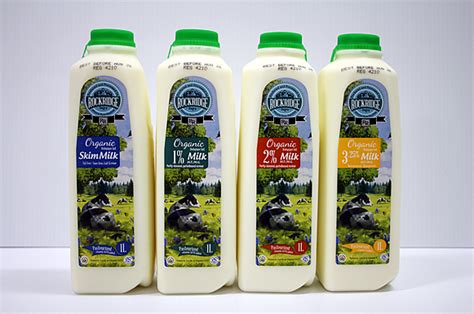 Organic Cow Milk Products | Rock Ridge Dairy