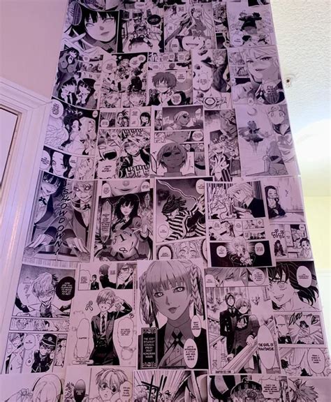 Anime Aesthetic Wall Collage /Manga Panels 60 PCS | Etsy Decoracion De Habitaciones Modernas ...