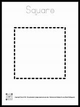 Square Shape Coloring Page Dotted Font  The Art Kit sketch template