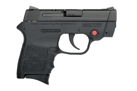 Smith & Wesson Bodyguard 380 ACP Pistol with Red Laser Black (10048) - City Arsenal