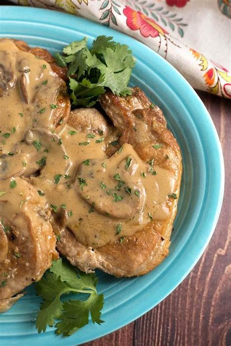 Instant Pot Pork Chops with Mushroom Gravy - Simply Happy Foodie