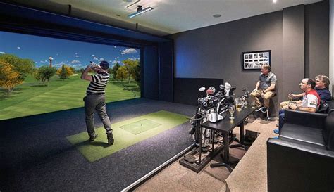 Pro Series Residential - Full Swing | Golf simulator room, Golf simulators, Golf room