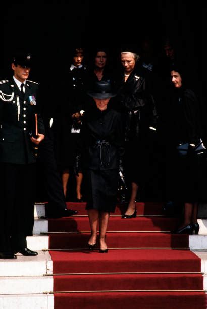 Nancy Reagan At The Funeral Of Princess Grace Pictures | Getty Images