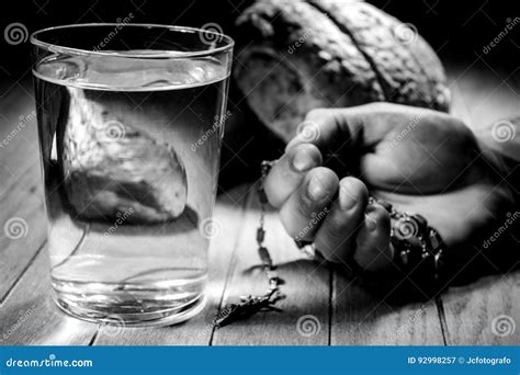 Fasting for Bread and Water Stock Image - Image of lent, mind: 92998257